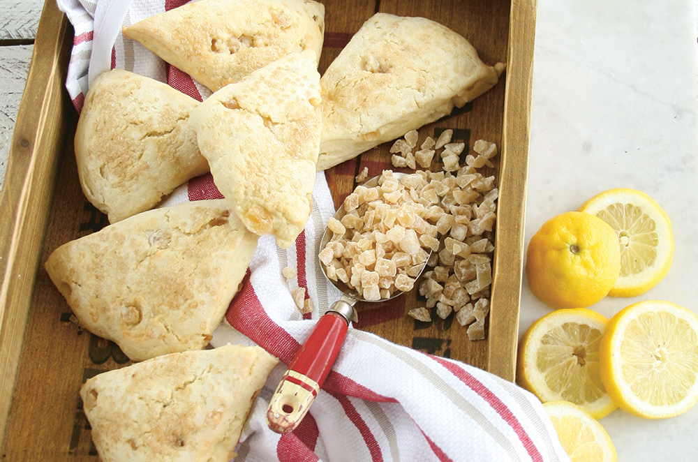 Lemon-Ginger Scones