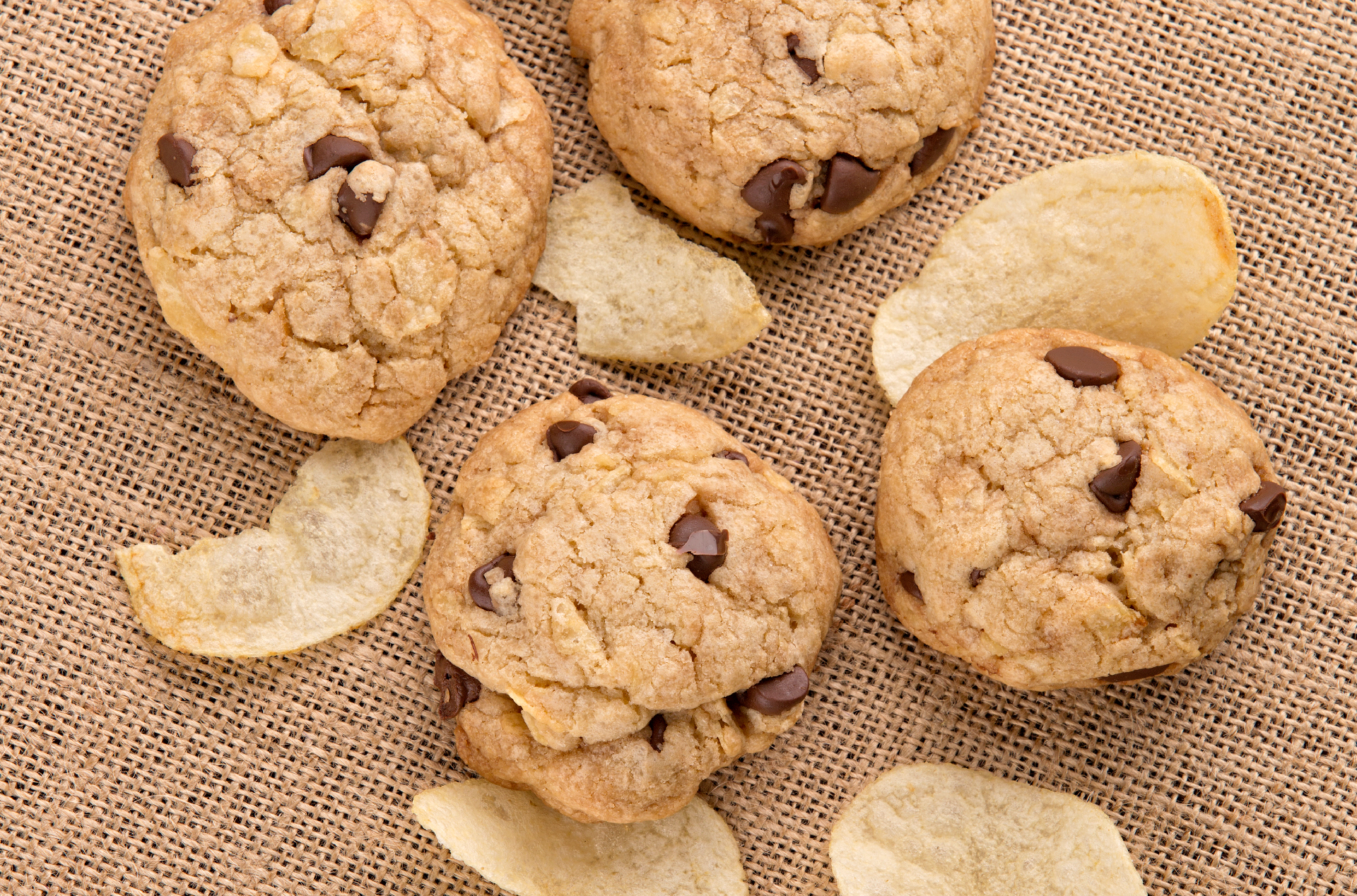 Potato Chip Chocolate Chip Cookies