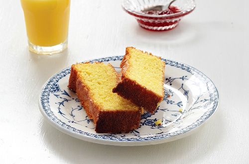 Lemon Cornmeal Cake