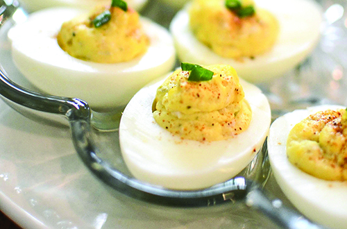 BBQ Deviled Eggs